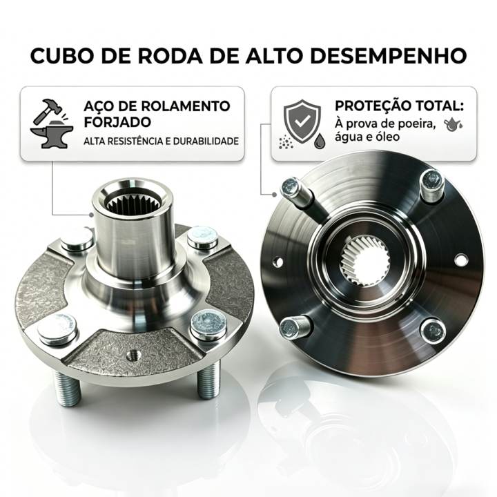 Cubo de Roda NA121566K para HB20 1.0/1.6 2012