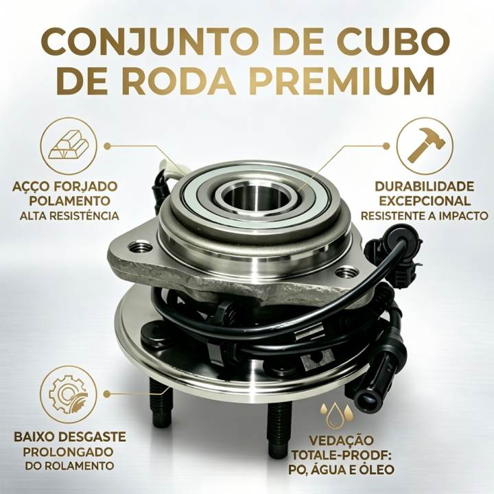 Cubo de Roda NA171195 para RANGER 4X4 C/ ABS E CABO