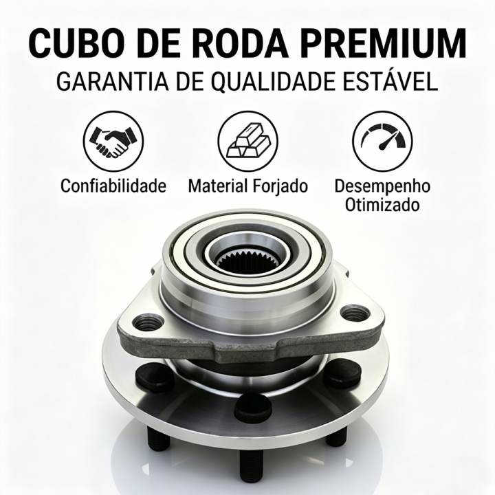 Cubo de Roda NA190997 para DAKOTA 6 FUROS 97/04