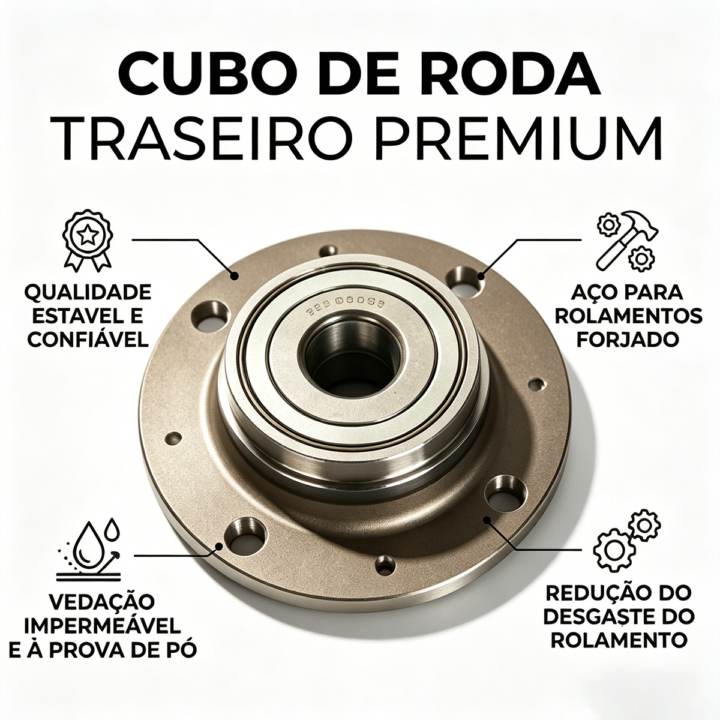 Cubo de Roda NA460266 para SCÈNIC, R18, R20, R21, R25