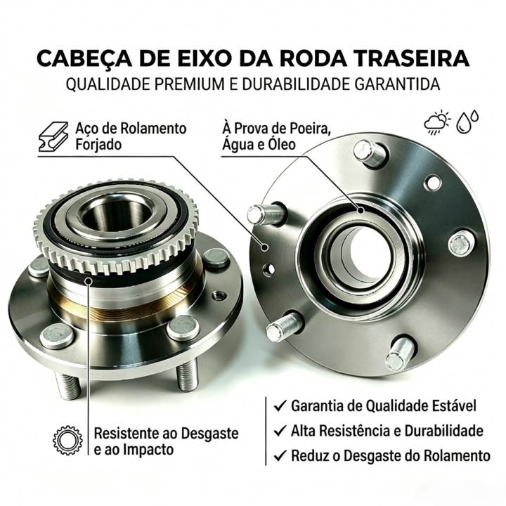 Cubo de Roda YO040103 para FUSION COM ABS 06/12