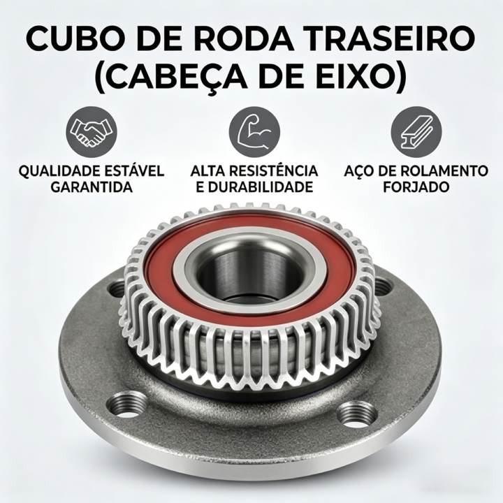 Cubo de Roda YO070599 para POLO CLASSIC 08/99( COM ABS)