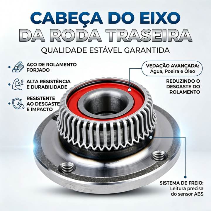 Cubo de Roda YO079901 para VAN 4 FUROS